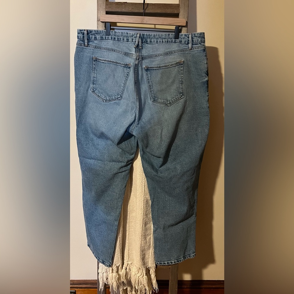 Good American women’s size 18 Jeans 99% cotton like new condition - Picture 2 of 6